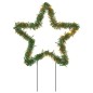vidaXL Decorazioni Luminose Natalizie Picchetti 3pz Stella 50LED 29cm vidaXL Decorazioni Luminose Natalizie Picchetti 3pz Stella 50LED 29cm