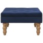 vidaXL Sgabello Blu Marino 60x60x36 cm in Velluto vidaXL Sgabello Blu Marino 60x60x36 cm in Velluto