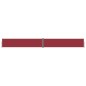 vidaXL Tenda Laterale Retrattile Rossa 140x1200 cm