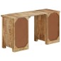 vidaXL Scrivania a Colonna in Legno Massello di Mango 140x50x77 cm vidaXL Scrivania a Colonna in Legno Massello di Mango 140x50x77 cm
