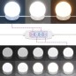 vidaXL Toeletta con Luci LED Rovere Fumo 90x42x132,5 cm vidaXL Toeletta con Luci LED Rovere Fumo 90x42x132,5 cm