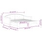 vidaXL Divano Letto con Letto Estraibile Tortora 100x200 cm in Tessuto