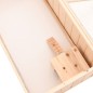 vidaXL Gabbia per Criceti 104x52x38 cm in Legno Massello di Abete vidaXL Gabbia per Criceti 104x52x38 cm in Legno Massello di Abete