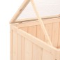 vidaXL Gabbia per Criceti 104x52x38 cm in Legno Massello di Abete vidaXL Gabbia per Criceti 104x52x38 cm in Legno Massello di Abete