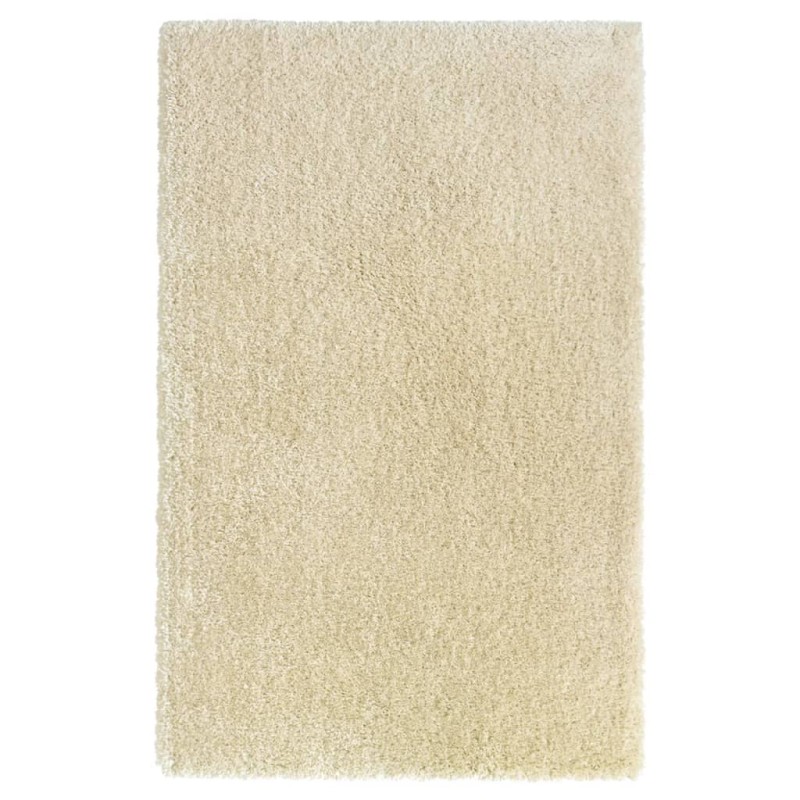 Tappeto Shaggy a Pelo Lungo Beige 200x290 cm 50 mm