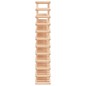 vidaXL Portabottiglie Vino 120Bottiglie 112,5x23x123,5cm Massello Pino vidaXL Portabottiglie Vino 120Bottiglie 112,5x23x123,5cm Massello Pino