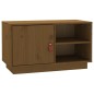 Mobile Porta TV Miele 70x34x40 cm in Legno Massello di Pino Mobile Porta TV Miele 70x34x40 cm in Legno Massello di Pino