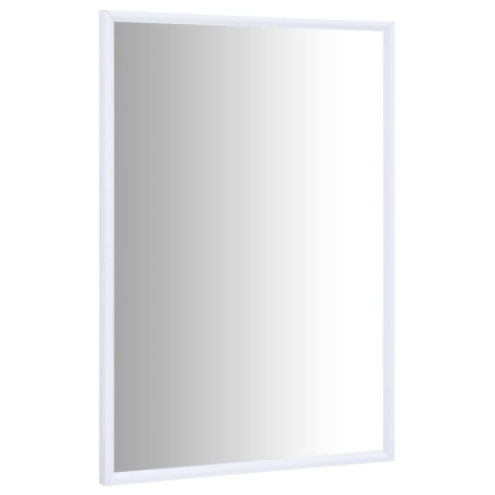 vidaXL Specchio Bianco 60x40 cm
