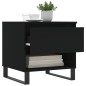 vidaXL Tavolini da Salotto 2 pz Neri 50x46x50 cm in Legno Multistrato