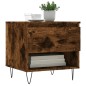 vidaXL Tavolini Salotto 2pz Rovere Fumo 50x46x50 cm Legno Multistrato vidaXL Tavolini Salotto 2pz Rovere Fumo 50x46x50 cm Legno Multistrato
