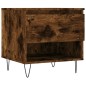 vidaXL Tavolini Salotto 2pz Rovere Fumo 50x46x50 cm Legno Multistrato vidaXL Tavolini Salotto 2pz Rovere Fumo 50x46x50 cm Legno Multistrato
