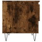 vidaXL Tavolini Salotto 2pz Rovere Fumo 50x46x50 cm Legno Multistrato vidaXL Tavolini Salotto 2pz Rovere Fumo 50x46x50 cm Legno Multistrato