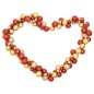 vidaXL Ghirlanda di Palline di Natale Rossa e Oro 175 cm Polistirene vidaXL Ghirlanda di Palline di Natale Rossa e Oro 175 cm Polistirene