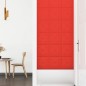 Pannelli Murali 12 pz Rossi 30x30 cm Similpelle 1,08 m² Pannelli Murali 12 pz Rossi 30x30 cm Similpelle 1,08 m²