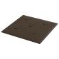 Pannelli Murali 12 pz Marroni 30x30 cm Similpelle 1,08 m² Pannelli Murali 12 pz Marroni 30x30 cm Similpelle 1,08 m²