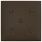 Pannelli Murali 12 pz Marroni 30x30 cm Similpelle 1,08 m² Pannelli Murali 12 pz Marroni 30x30 cm Similpelle 1,08 m²