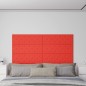 vidaXL Pannelli Murali 12 pz Rossi 90x30 cm in Similpelle 3,24 m² vidaXL Pannelli Murali 12 pz Rossi 90x30 cm in Similpelle 3,24 m²