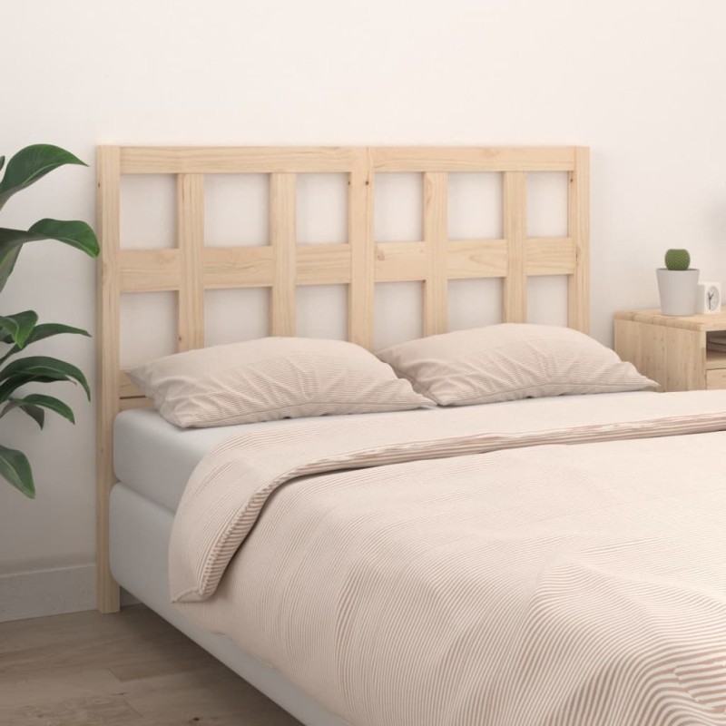 Testiera Letto 165,5x4x100 cm in Legno Massello di Pino Testiera Letto 165,5x4x100 cm in Legno Massello di Pino