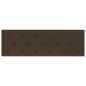Pannelli Murali 12 pz Marroni 90x30 cm in Similpelle 3,24 m²