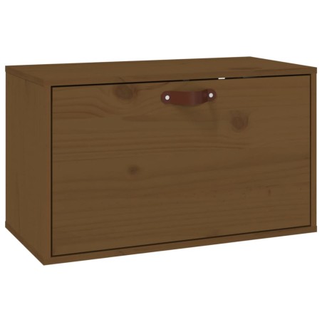 Pensile Marrone Miele 60x30x35 cm in Legno Massello di Pino