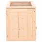 vidaXL Gabbia per Criceti 60x30x35 cm in Legno Massello di Abete