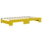 vidaXL Divano Letto con Letto Estraibile Giallo 100x200 cm in Velluto vidaXL Divano Letto con Letto Estraibile Giallo 100x200 cm in Velluto