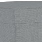 vidaXL Set di Divani 4 pz con Cuscini Grigio Chiaro in Tessuto vidaXL Set di Divani 4 pz con Cuscini Grigio Chiaro in Tessuto