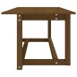 Tavolino da Salotto Miele 110x55x45 cm Legno Massello di Pino