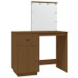 Toeletta con LED Miele 95x50x133,5cm in Legno Massello di Pino Toeletta con LED Miele 95x50x133,5cm in Legno Massello di Pino