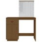 Toeletta con LED Miele 95x50x133,5cm in Legno Massello di Pino Toeletta con LED Miele 95x50x133,5cm in Legno Massello di Pino