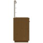 Toeletta con LED Miele 95x50x133,5cm in Legno Massello di Pino Toeletta con LED Miele 95x50x133,5cm in Legno Massello di Pino