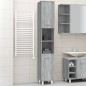 vidaXL Armadietto Bagno Grigio Sonoma 30x30x179cm in Legno Multistrato vidaXL Armadietto Bagno Grigio Sonoma 30x30x179cm in Legno Multistrato