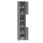 vidaXL Armadietto Bagno Grigio Sonoma 30x30x179cm in Legno Multistrato vidaXL Armadietto Bagno Grigio Sonoma 30x30x179cm in Legno Multistrato
