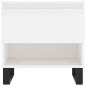 vidaXL Tavolini Salotto 2pz Bianco Lucido 50x46x50cm Legno Multistrato vidaXL Tavolini Salotto 2pz Bianco Lucido 50x46x50cm Legno Multistrato