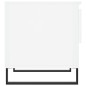 vidaXL Tavolini Salotto 2pz Bianco Lucido 50x46x50cm Legno Multistrato vidaXL Tavolini Salotto 2pz Bianco Lucido 50x46x50cm Legno Multistrato