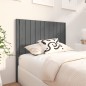 Testiera per Letto Grigia 105,5x4x100 cm Legno Massello di Pino Testiera per Letto Grigia 105,5x4x100 cm Legno Massello di Pino
