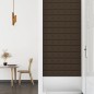 Pannelli Murali 12 pz Marroni 90x15 cm in Similpelle 1,62 m² Pannelli Murali 12 pz Marroni 90x15 cm in Similpelle 1,62 m²