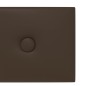 Pannelli Murali 12 pz Marroni 90x15 cm in Similpelle 1,62 m² Pannelli Murali 12 pz Marroni 90x15 cm in Similpelle 1,62 m²