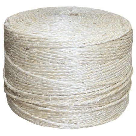 vidaXL Corda in Sisal 100% 4 mm 500 m