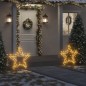 vidaXL Decorazione Luminosa Natalizia con Picchetti Stella 115LED 85cm vidaXL Decorazione Luminosa Natalizia con Picchetti Stella 115LED 85cm