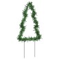 vidaXL Decorazioni Luminose Natalizie Picchetti 3pz Albero 50LED 30cm vidaXL Decorazioni Luminose Natalizie Picchetti 3pz Albero 50LED 30cm