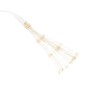 vidaXL Illuminazioni di Natale Galassia 140 LED 2pz Bianco Freddo 17cm