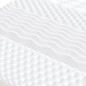 vidaXL Divano Letto Estraibile con Materassi Blu 100x200 cm Velluto vidaXL Divano Letto Estraibile con Materassi Blu 100x200 cm Velluto