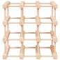 vidaXL Portabottiglie Vino 12 Bottiglie 36x23x36cm Legno Massello Pino vidaXL Portabottiglie Vino 12 Bottiglie 36x23x36cm Legno Massello Pino