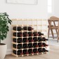 vidaXL Portabottiglie Vino 42 Bottiglie 68,5x23x68,5 cm Massello Pino vidaXL Portabottiglie Vino 42 Bottiglie 68,5x23x68,5 cm Massello Pino
