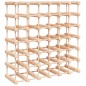 vidaXL Portabottiglie Vino 42 Bottiglie 68,5x23x68,5 cm Massello Pino vidaXL Portabottiglie Vino 42 Bottiglie 68,5x23x68,5 cm Massello Pino