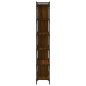 vidaXL Libreria Rovere Marrone 6 Ripiani 76x32x192cm Legno Multistrato vidaXL Libreria Rovere Marrone 6 Ripiani 76x32x192cm Legno Multistrato