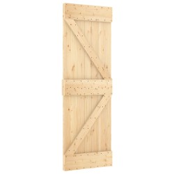 vidaXL Porta NARVIK 70x210 cm in Legno Massello di Pino