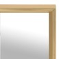 vidaXL Specchio Dorato 60x60 cm vidaXL Specchio Dorato 60x60 cm