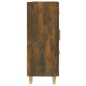 Credenza Rovere Fumo 69,5x34x90 cm in Legno Multistrato